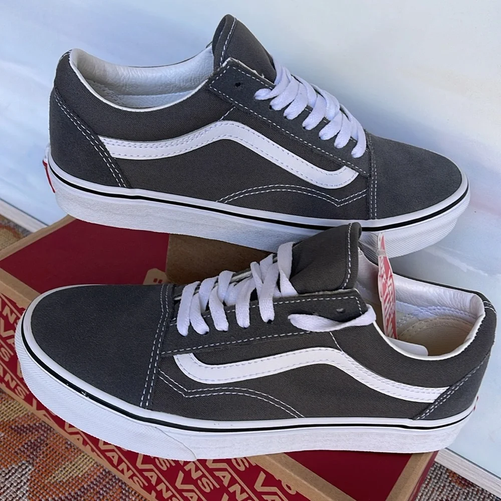 Vans WMNS Old Skool Pewter/True White VN0A4BV5195 Sneakers